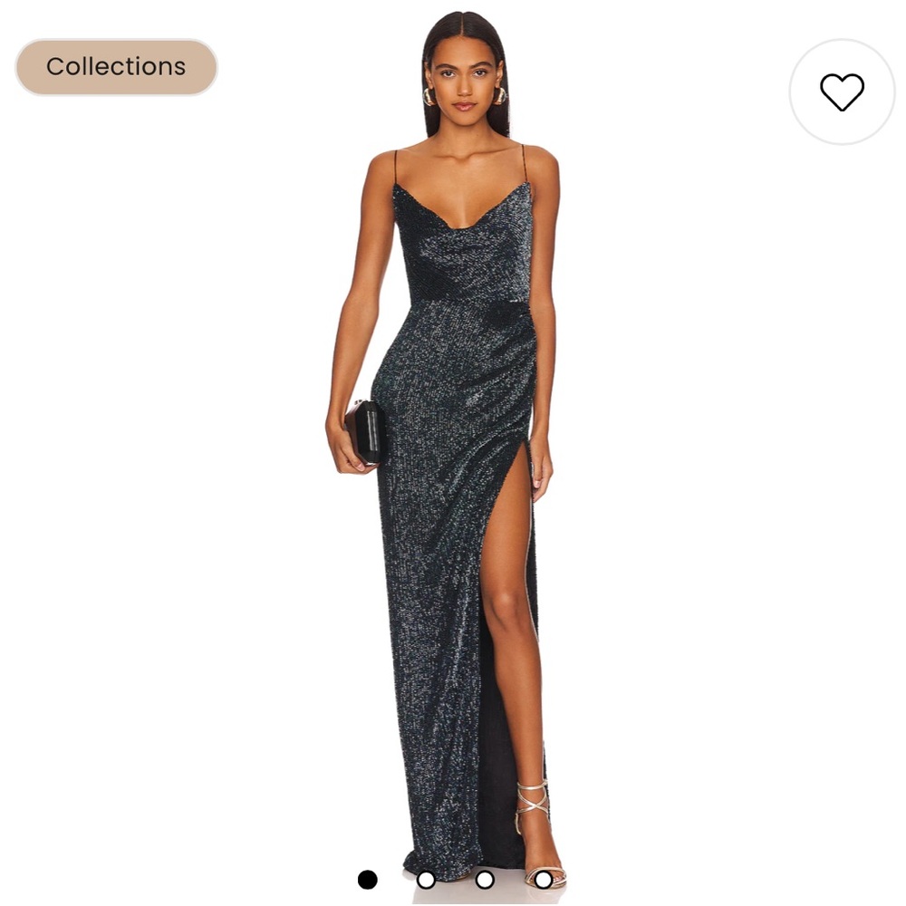 Katya Dress in Oil Black